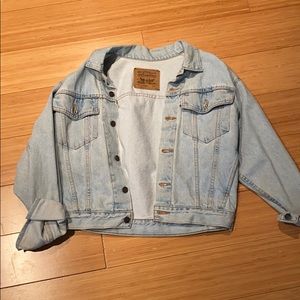 Levi Strauss light denim jacket original vintage